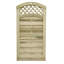 90" W Natural Timber Wood Gate-32111930