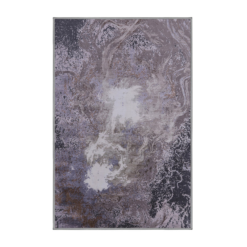 Abstract Indoor Rug, Rectangle 5' x 8'