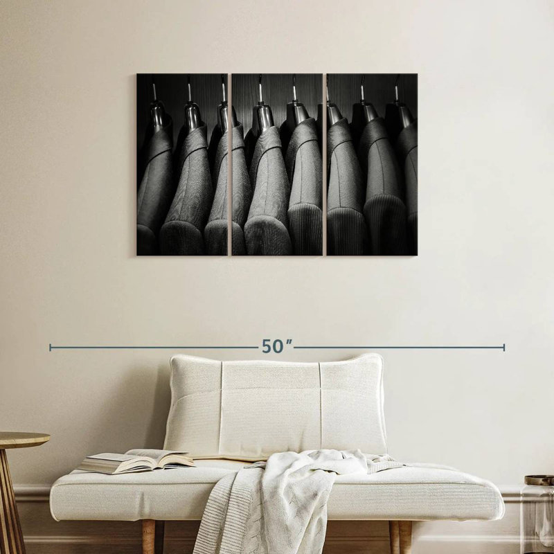Shuttleworth Men's Suits, 24" H x 38" W