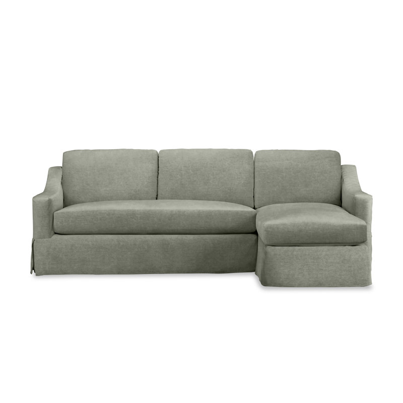 Canapé modulaire 2 pièces Cranbrook, Accoudoir à droite (vu de face), Toile lin Sunbrella®