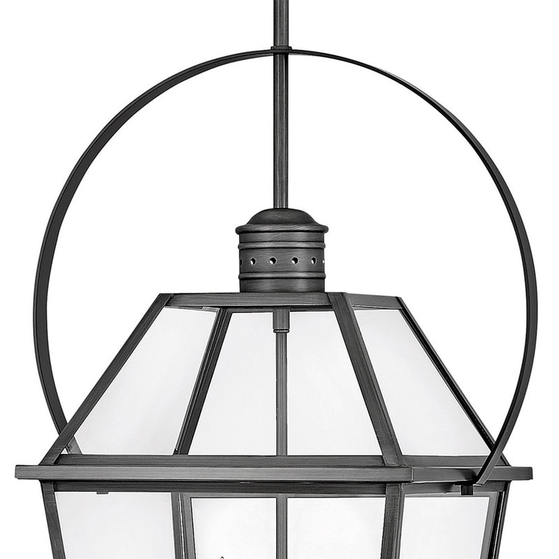 Nouvelle 26.5" Three-Light Outdoor Hanging Lantern