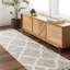 Hand Woven Wool Geometric Area Rug-103592018