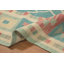 Blue Kilim Flat Weave Area Rug 6x10