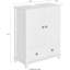Meiman Solid Wood Freestanding Bathroom Cabinet-739393204