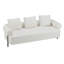 Canapé rembourré 78 po 3 places 78 po beige-1319451384
