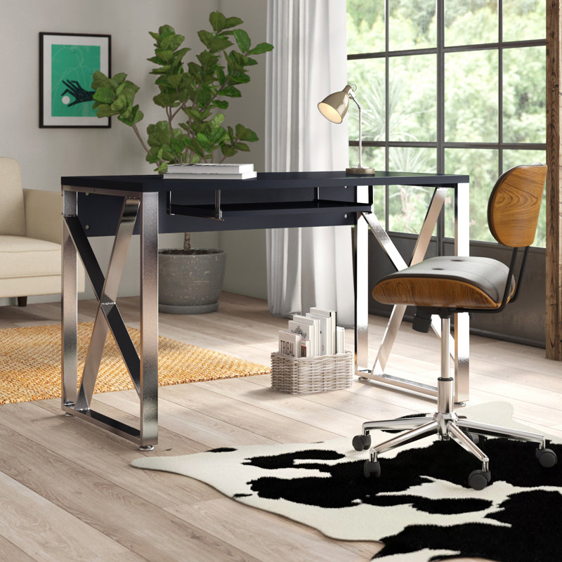 Willbridge Metal Base Computer Desk