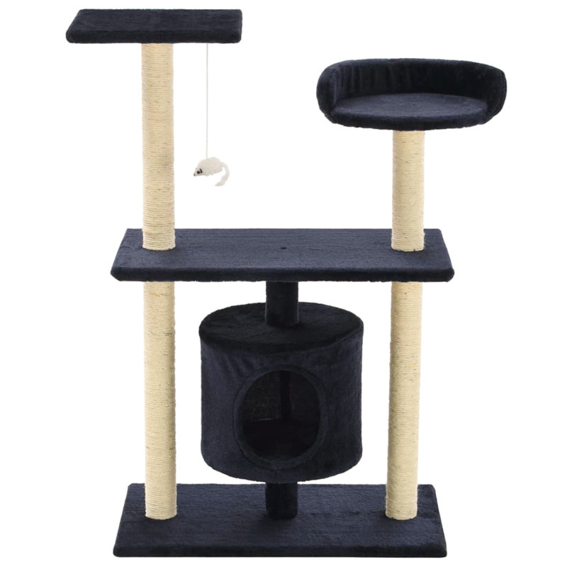 Wareham 95cm H Cat Tree, Dark Blue