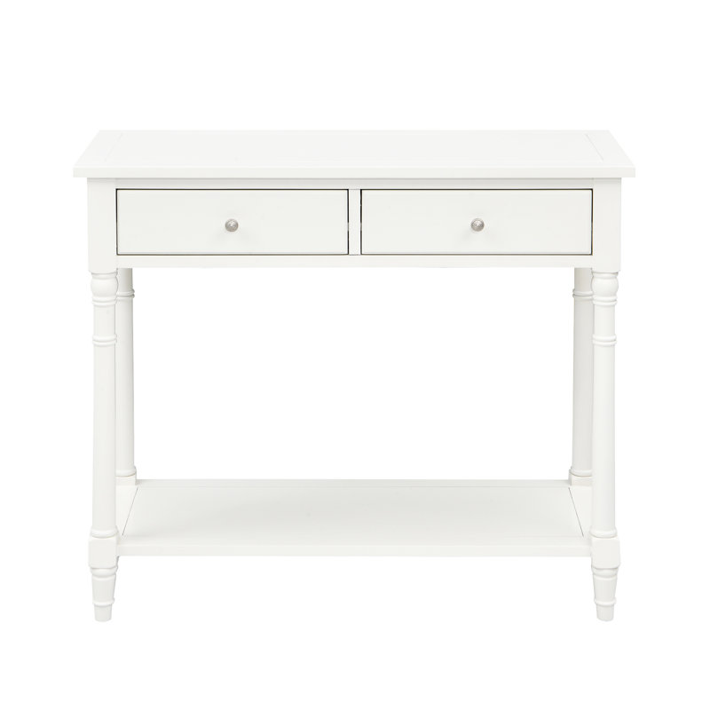 Beauman 90cm Console Table, White
