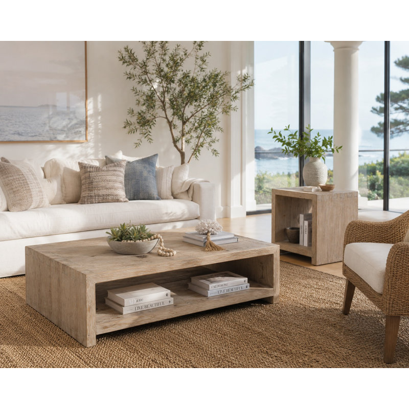 Solid Wood End Table