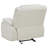 Camila Upholstered Glider Recliner Chair White-1181146863