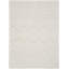 Foundry Select Versatile Diamond Ivory/White Indoor/Outdoor Area Rug-1725424164