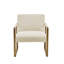 Chaise d'appoint, accoudoirs et pieds en métal-1295384732