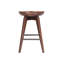 Tabouret de bar et de comptoir pivotant en bois massif Basnti-449026047-449026041