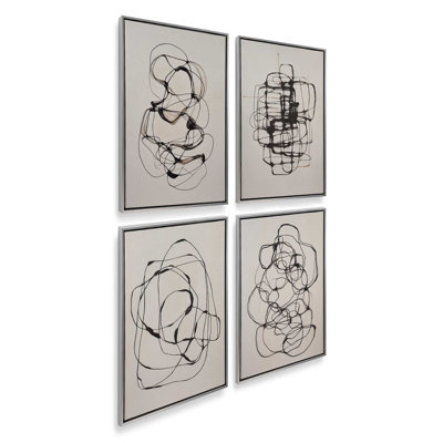 Tangled Composure Set of 4 Prints