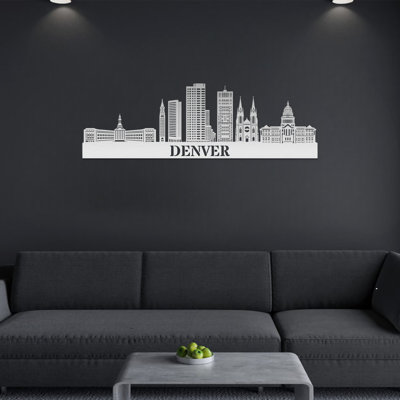 Denver Skyline  Wall Art