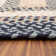Waterbury Farmhouse Handmade Braided Blue Area Rug