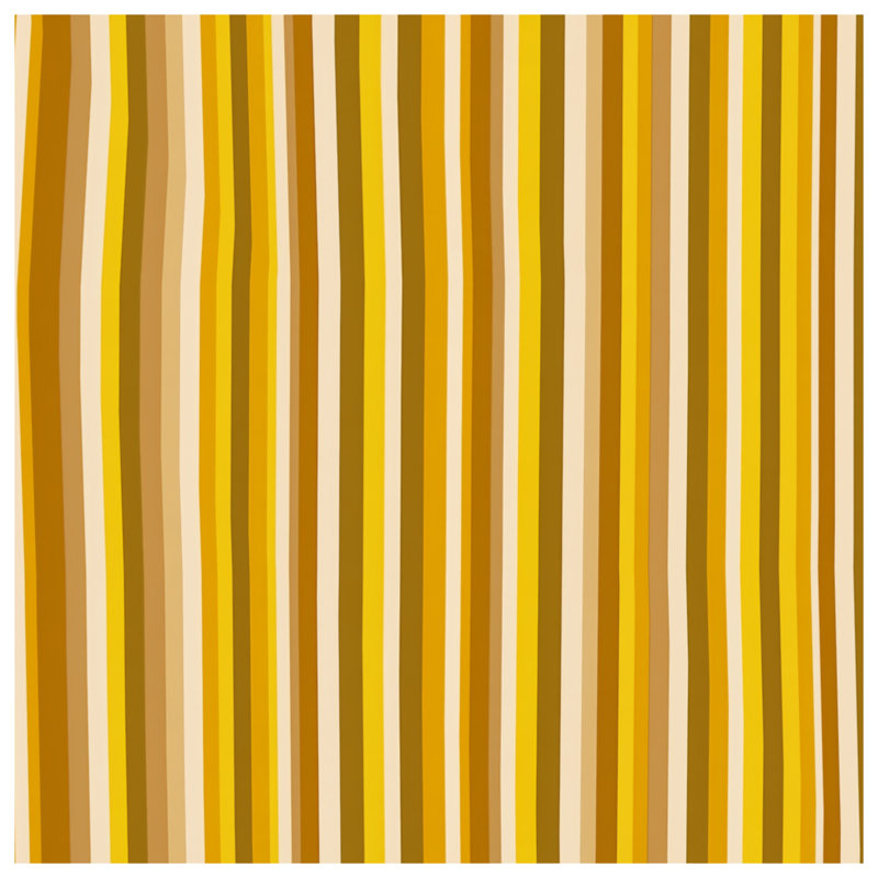 Vertical Stripes Bath Mat Mid Century Modern Bathroom Decor, 24in W x 17in L