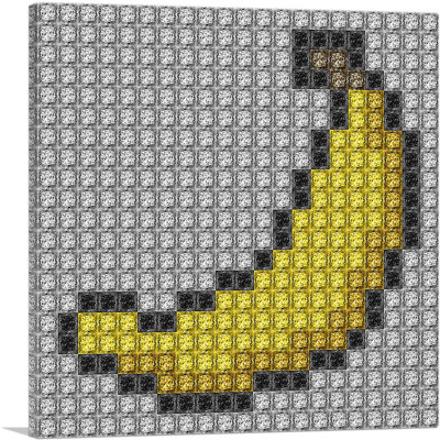 «Yellow Banana Fruit», impression sur toile tendue