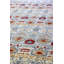 Wool Ikat Area Rug in Blue/Gold/Ivory-646421097