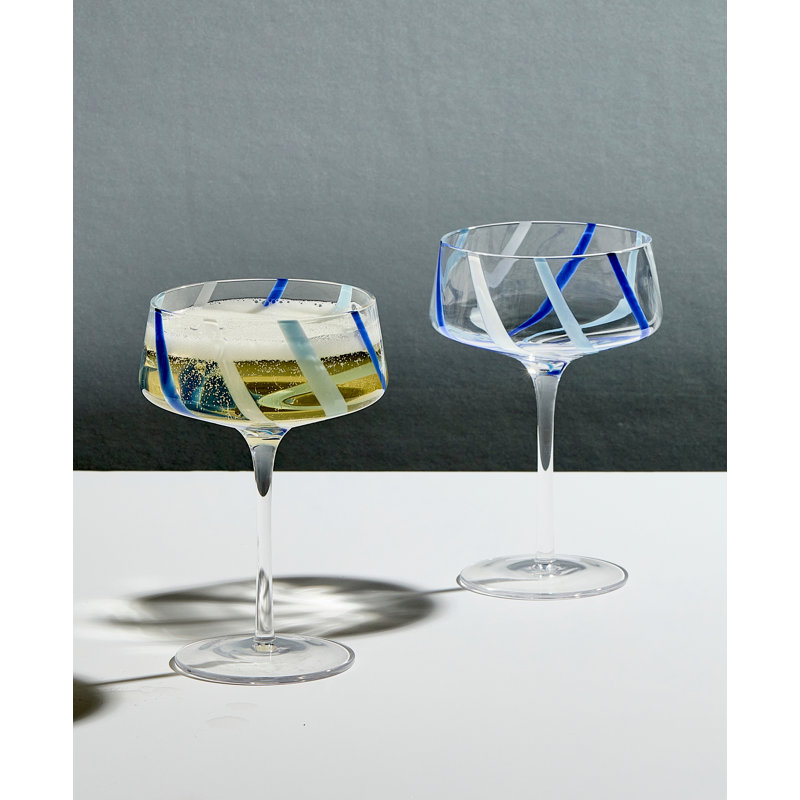 Rio Champagne Coupes, Azure