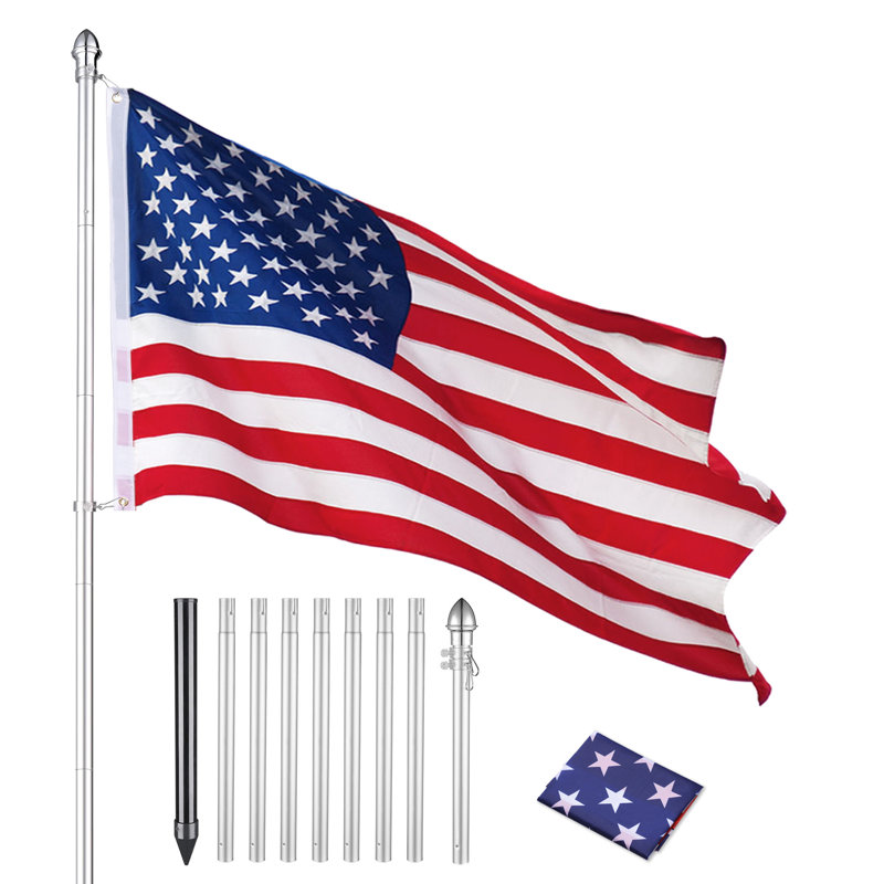 Ensemble de drapeaux en polyester 60 x 36