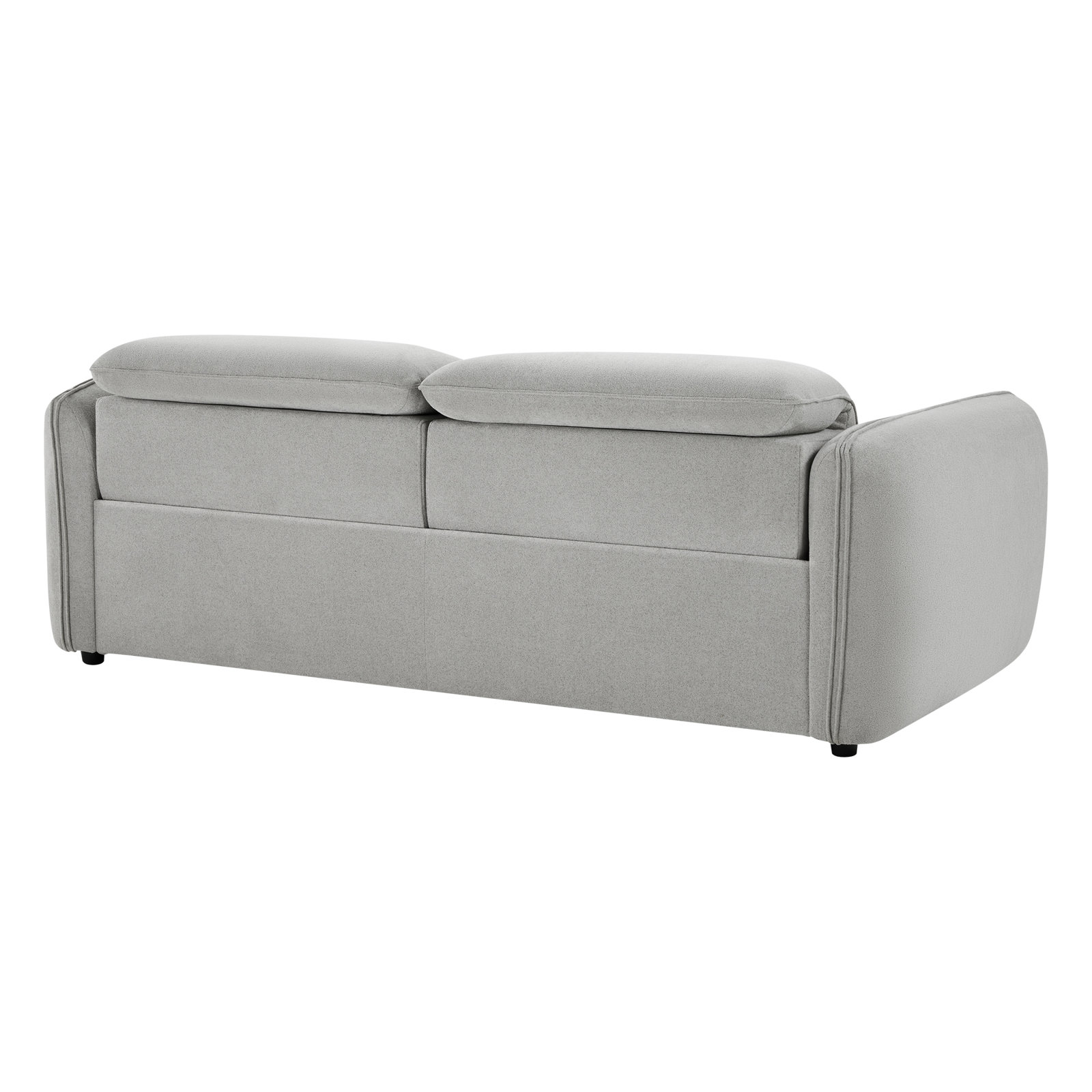 Bayne Reclining Upholstered Sofa, Elite Dove Performance