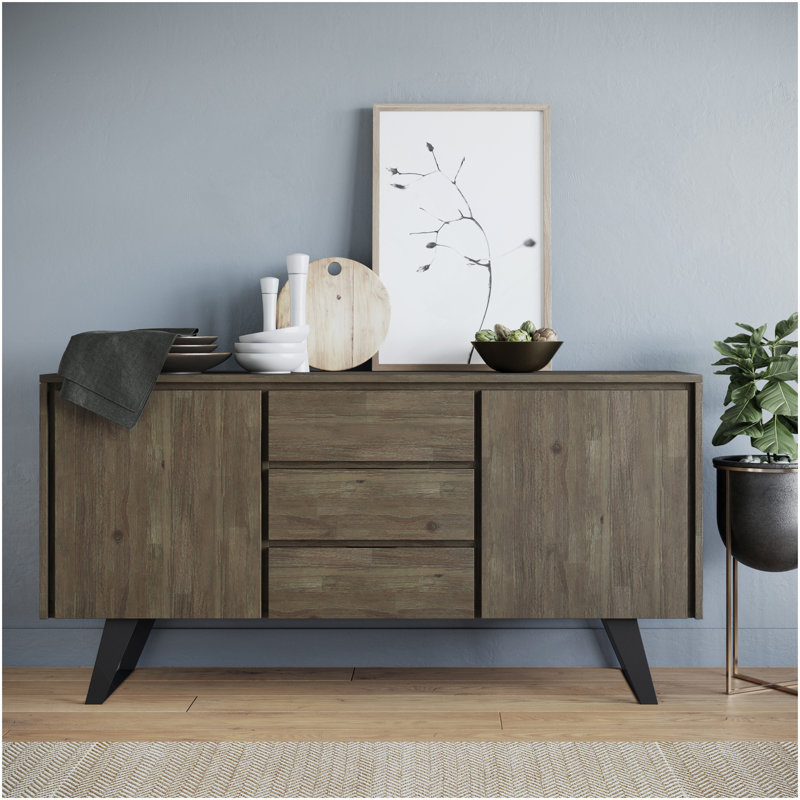 Lowry - Buffet buffet - Gris vieilli, Gris