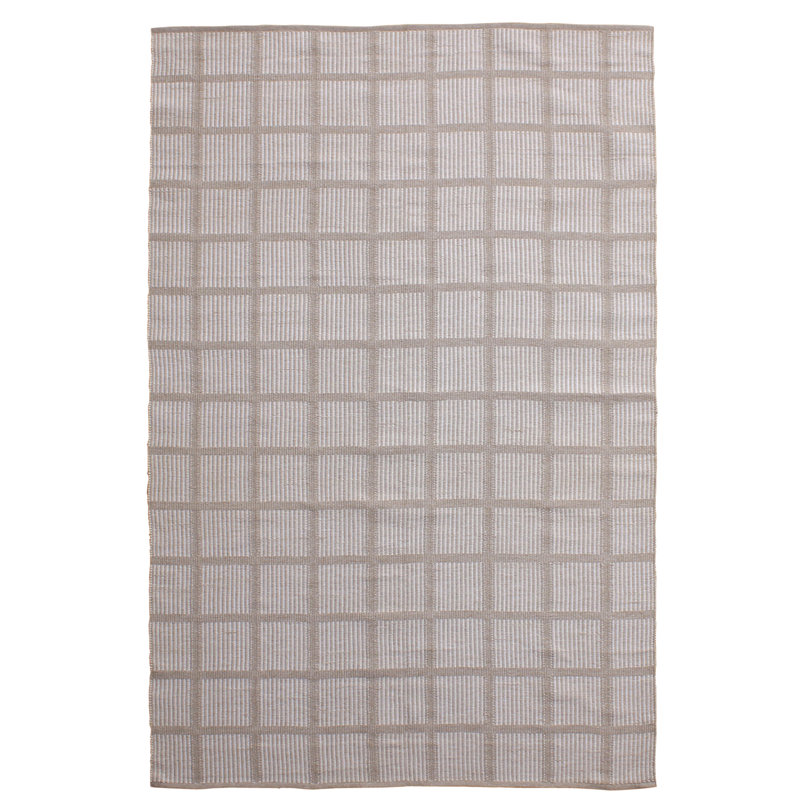 Tapis d'extérieur Quenby ivoire, Rectangle 6 pi x 9 pi