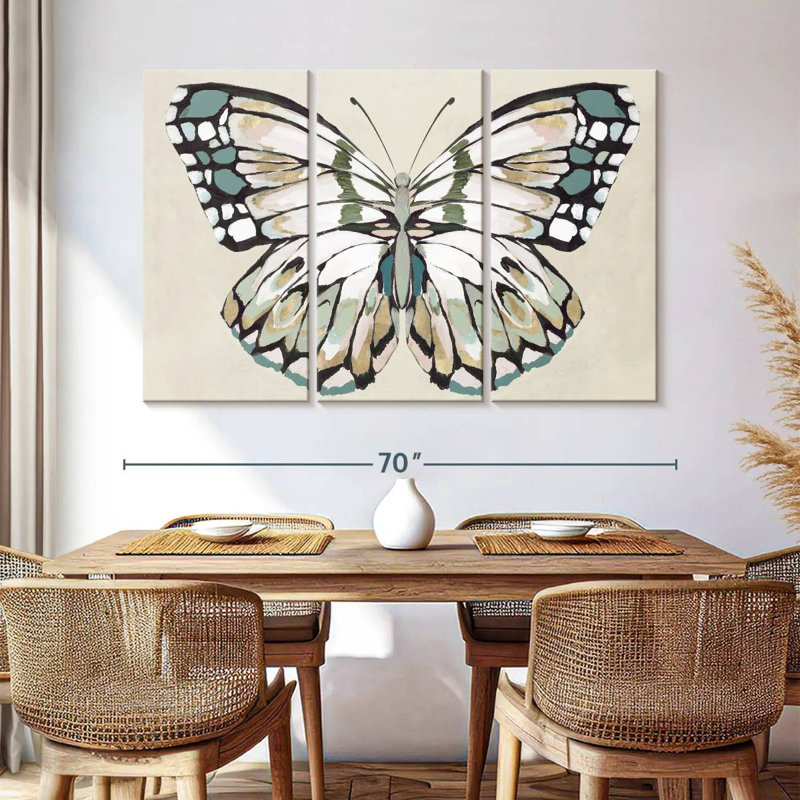 Butterfly's Kiss II, 42" H x 65" W