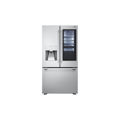 LG STUDIO 24 cu. ft. Smart InstaViewÂ® Door-in-DoorÂ® Large Capacity Counter-Depth Refrigerator with Craft Iceâ¢ Maker, 36 -  SRFVC2416S