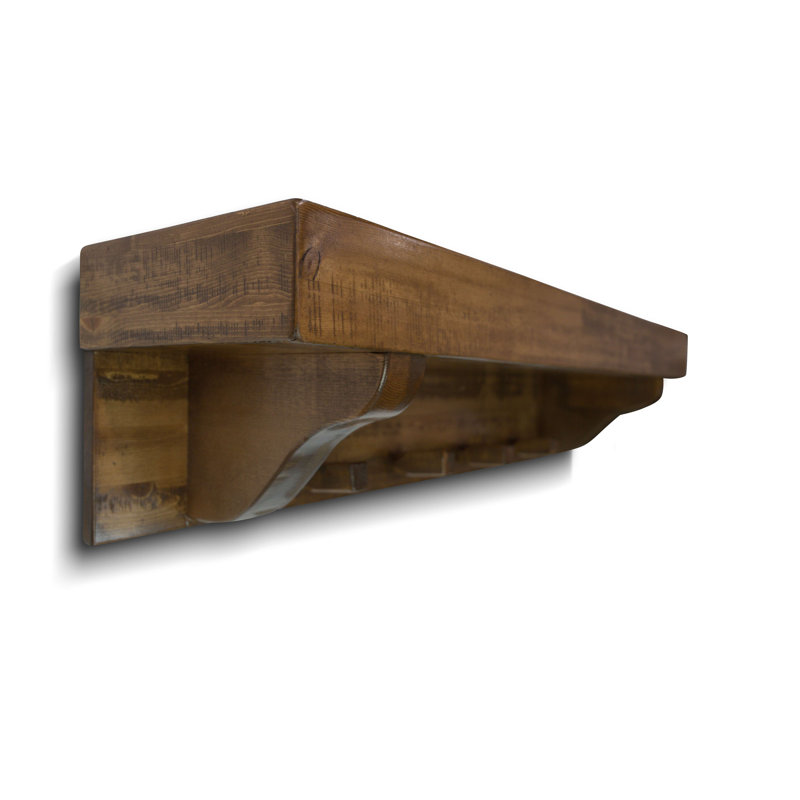 Tablette murale Rough Cut, 4 pi, 48
