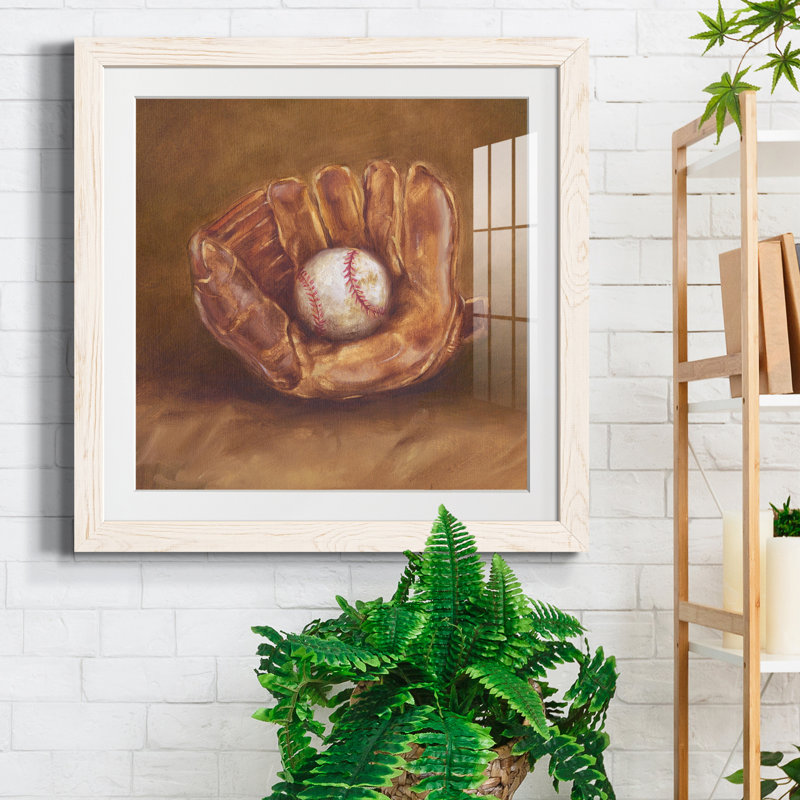 «Rustic Sports III», reproduction encadrée de qualité supérieure - prête à être accrochée, Papier encadré blanc, Blanc