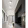 BENNI 5.375 In. 1 Light Integrated LED Wall Light With Clear Acrylic Shade, Adjustable Colour Temperature