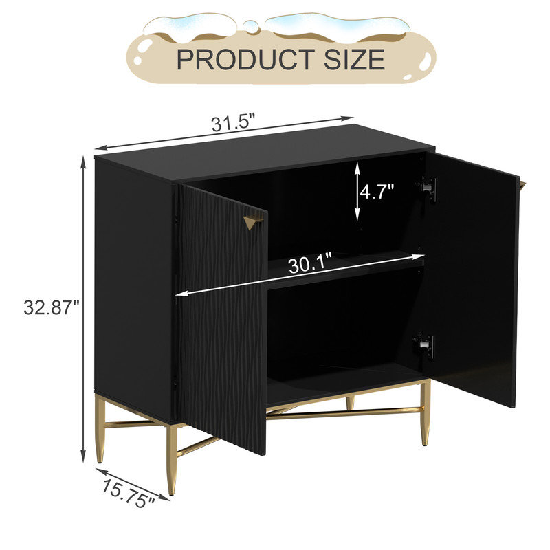 Armoire d'appoint 2 portes