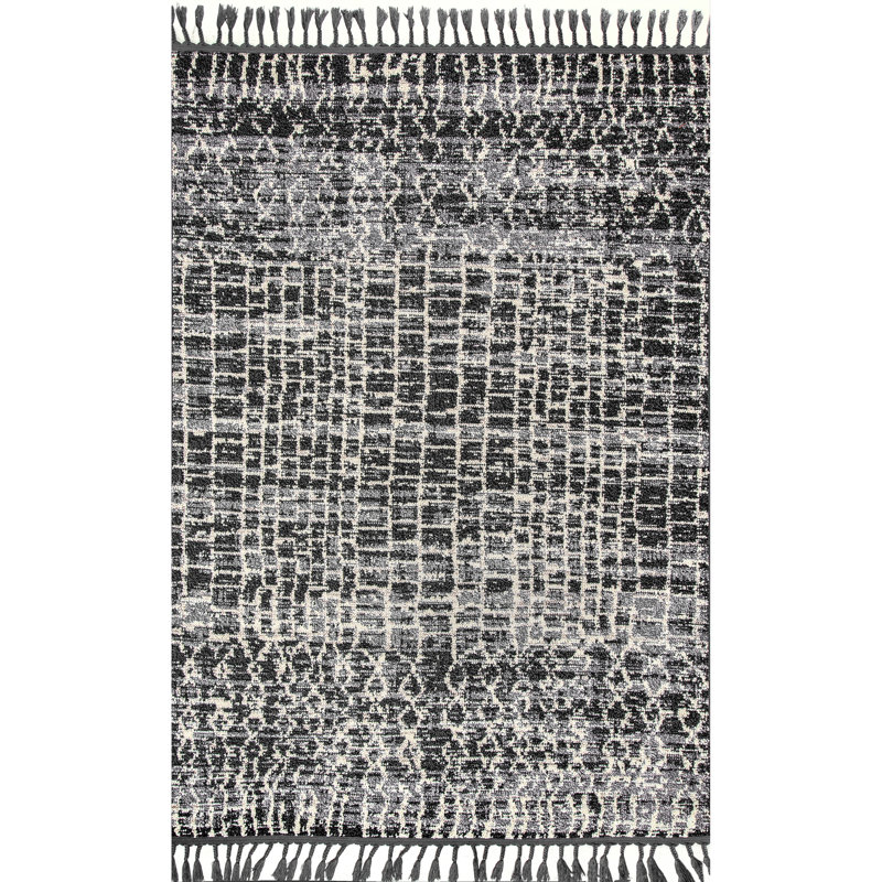 Moroccan Indoor Rug, Rectangle 4' x 6'