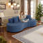 Canapé modulaire incurvé moderne avec mousse à mémoire de forme, revêtement en chenille, mobilier de salon modulaire-415089666
