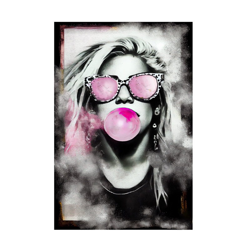 Art sur toile Sasha, H 19 po x l 12 po