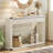 Marasco Console Table With 3 Drawers,  Narrow Entryway Table, Farmhouse Style-654135962-648581937
