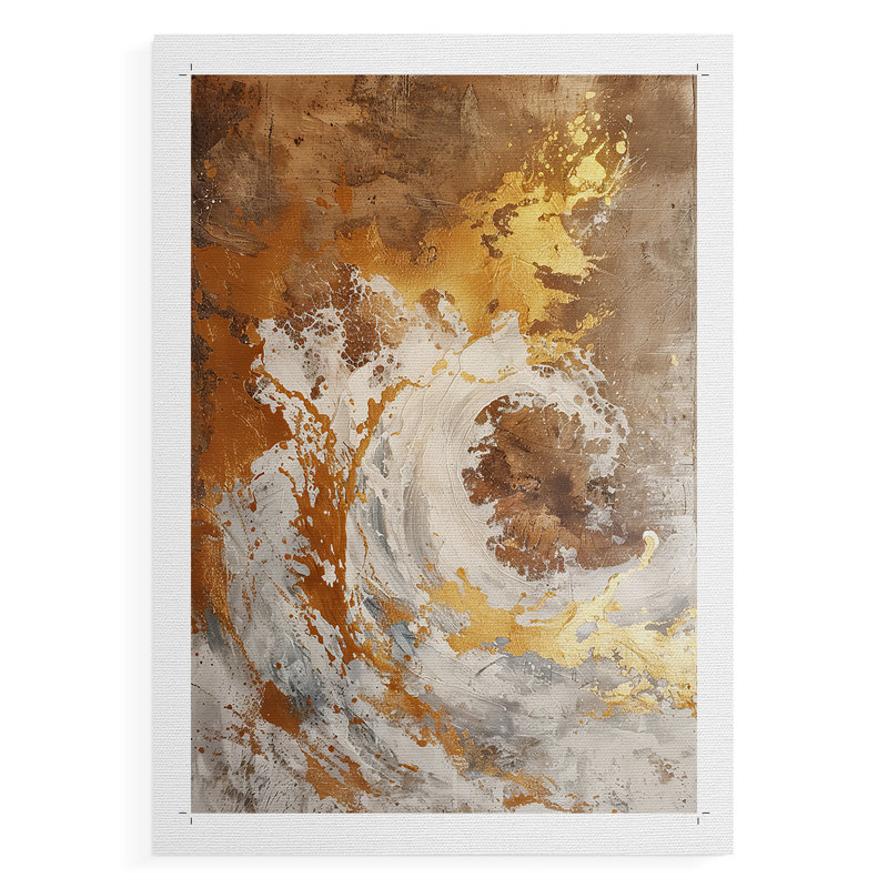 Série ABSTRACT CDxxxxi - Impression sur toile seulement - non encadrée, H 27 po x l 18 po