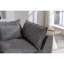 Canapé d'angle modulaire surdimensionné Cloud Couch de 190 cm de large, canapé confortable et relaxant avec assise large et profonde, revêtement en tissu gaufré 2 places.-2133458296