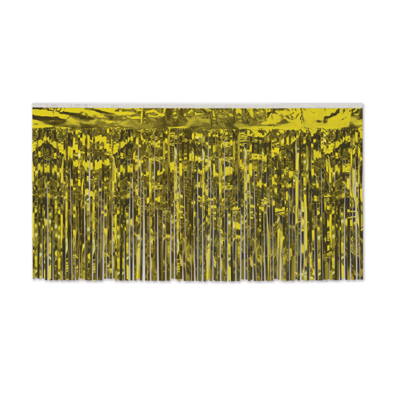 General Occasion Rectangular Table Skirting, Gold