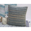 Embroidered Cotton Blend Throw Pillow