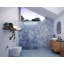 Vela 55 in. x 78 in. Fully Frameless Single Fixed Shower Panel-1281885548