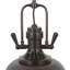 Luminaire suspendu 2 lumières cloche simple Kellems