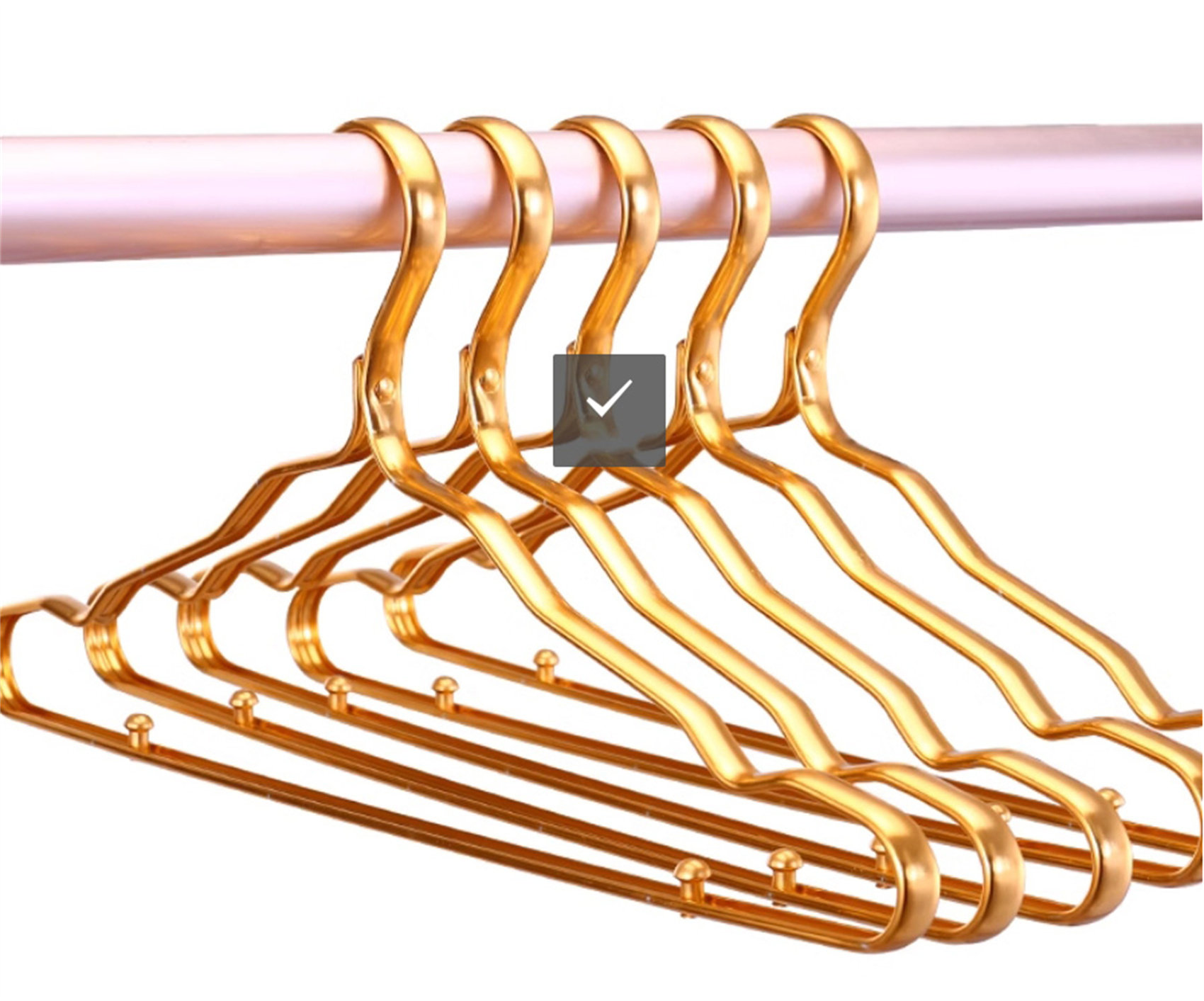 Foam Padded Metal Shirt/Dress Hanger main image 0