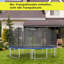 COSTWAY Polypropylene Plastic Jumping Surface Compatible With Round Trampoline