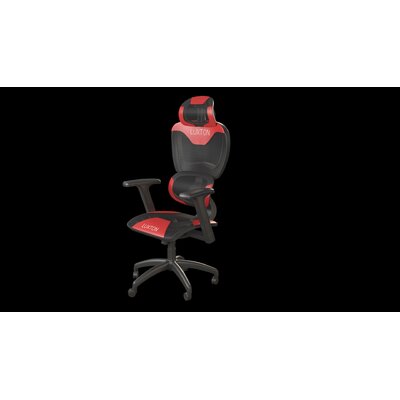 Luxton Home Mesh Gaming Chair - Ergonomic, High Back, Breathable Office And Gamer Seat - Adjustable Arm And Head Rest, Recline And Lock System - 360-d -  HLC-1788
