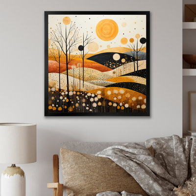 «Meadow Bold Geometric Fields II», reproduction sur toile