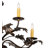 Barcus 6 - Light Dimmable Empire Chandelier