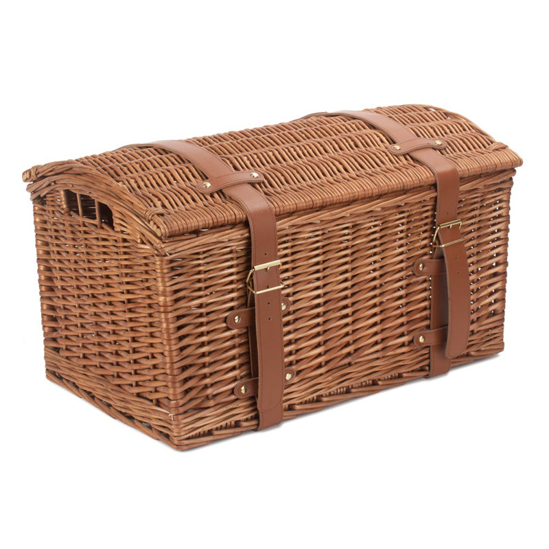 August Grove Wicker Decorative Basket